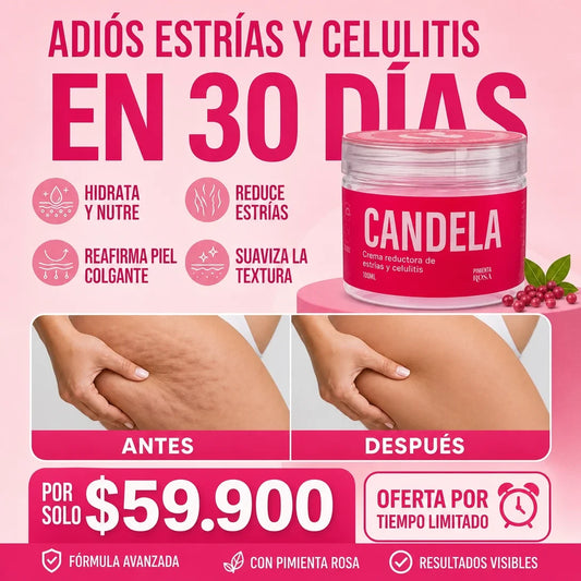 Despídete de las estrías y la celulitis sin tratamientos costosos  💖 Oferta Especial: $59.900 ✅ 50% de descuento por tiempo limitado.